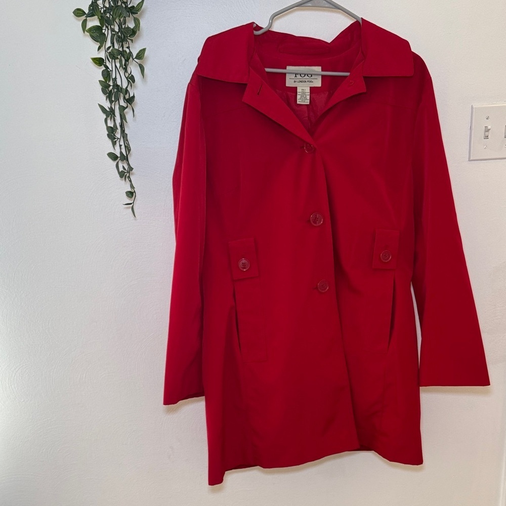London Fog Women's Red Coat